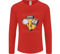 Paranormal Activity Investigatore Ghosts Spiriti Uomo Maniche