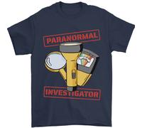 Paranormal Activity Investigatore Ghosts Spiriti Uomo T-Shirt 100% Cotone