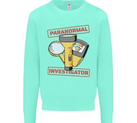 Paranormal Activity Investigatore Halloween Bambini Felpa Maglione