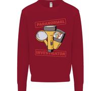 Paranormal Activity Investigatore Halloween Bambini Felpa Maglione