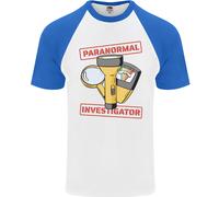 Paranormal Activity Investigatore Halloween DA UOMO S/S Baseball T-Shirt