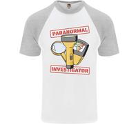 Paranormal Activity Investigatore Halloween DA UOMO S/S Baseball T-Shirt