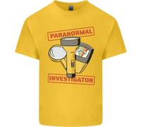 Paranormal Activity Investigatore Halloween T-Shirt Ragazzi Ragazze