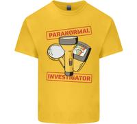 Paranormal Activity Investigatore Halloween T-Shirt Ragazzi Ragazze