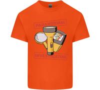Paranormal Activity Investigatore Halloween T-Shirt Ragazzi Ragazze