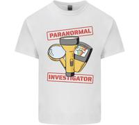 Paranormal Activity Investigatore Halloween T-Shirt Ragazzi Ragazze