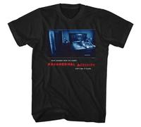 Paranormal Activity - Poster - American Classici - Solido Nero Adulto Corto Mani