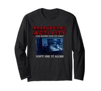 Paranormal Activity What Happens When You Sleep Maglia a Manica