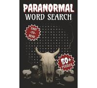 Paranormal Word Search Puzzle Book: Word Searches with Easy-to-Read Print about the Mystical, Occult, Supernatural, and More | 6x9 inches, 110 Pages | ... for Vacations, Holidays, and Leisure Time