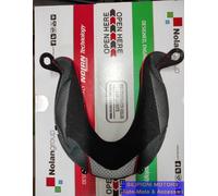 Paranuca Per Casco Nolan N104/EVO/ABSOLUTE Comfort Colore Black-Red TG XXS-XS