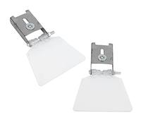 Paraocchi per Smerigliatrice da Banco, Acciaio Inossidabile 304, 2 Pezzi, Compatibile con Smerigliatrici 125/150/200/250mm