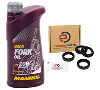 Paraoli Cappucci di Protezione 013-6+1L Olio Forcella per BMW R 1150 1100 850