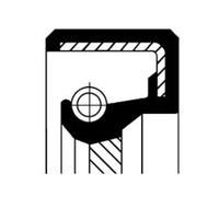 CORTECO Paraolio Albero Motore 15510087B Paraolio Volano,Paraolio Albero a Gomito VW,AUDI,MERCEDES-BENZ,Golf IV Hatchback (1J1),GOLF II (19E, 1G1)