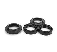 Paraolio Ammortizzatore Forcella Anteriore, 4 Pezzi Paraolio Ammortizzatore Forcella Anteriore in Gomma per Moto Installazione Semplice Parapolvere Ammortizzatore Forcella per