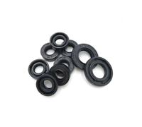 Paraolio con struttura NBR, anelli di tenuta in gomma nitrilica | Paraolio for albero in gomma nitrilica NBR | Guarnizione di tenuta di diverse dimensioni(10 pieces,6X22X7)