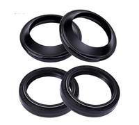 Paraolio e antipolvere per forcella anteriore della moto, 43 x 55 x 9,5/10,5, per Yamaha MT-10 YZF R1 BT1100 V MAX 1200 XJR1200 43 x 55 (guarnizione antipolvere olio)