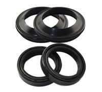 Paraolio e parapolvere for Ammortizzatore Forcella Anteriore 33x46x11/33 46 11 for Motocicletta, Adatti for KX65, KX 65 2000-2018, KLX140, KLX 140 08-16(Oil And Dust Seal)
