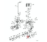 Paraolio Evinrude Johnson BRP - 1 PZ - 5030270