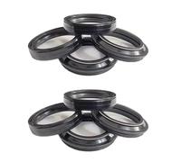 Paraolio forcella anteriore 33x46x11 for SUPER 8 50 2T 60 DINK 50 4T AGILITY R16 125 BW125 BW 125 4T LC DINK 125 EURO 3(4pc Seal 4pc Cover)