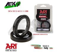 Ariete Paraolio forcella ARI.096 – Guarnizione olio 33x46x11 DC4 – Coppia DX/SX