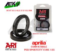 Paraolio Forcella DC4Y 35x48,2x8/10,2 mm Per Aprilia Sportcity 125 2010-2011