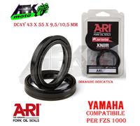 Paraolio Forcella DC4Y 43x55x9,5/10,5 mm per Yamaha FZS 1000 2004 al 2005