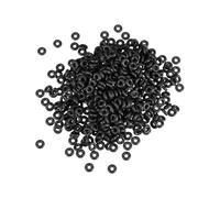 Paraolio, guarnizione di tenuta, 500 pezzi O-ring guarnizioni in gomma nitrilica 2 x 6 x 2 mm anelli di tenuta for macchinari riparazioni idrauliche impianti idraulici