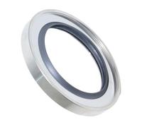 Paraolio in gomma fluorurata 1 piece Oil Pump Seal PTFE O Ring Tool 30mm 32mm 34mm, Metal framework Used in Air Compressor(30x47x8mm)