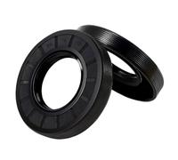 Paraolio in gomma nitrilica nera TG4, Diametro interno 110mm Diametro esterno 150mm Spessore 12mm, Confezione da 1, Nero, 110x150x12mm