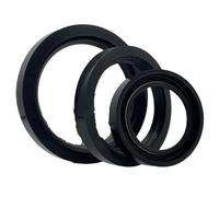 Paraolio NBR J Paraolio senza telaio Coperchio rondella in gomma nitrilica con molla, diametro interno * diametro esterno * spessore(85x110x12(2pcs))