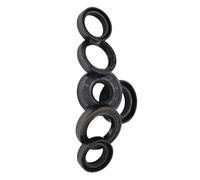 Paraolio scheletra con guarnizione a molla a labbro scanala in gomma nitrilica NBR(15Pieces 15x25x10)