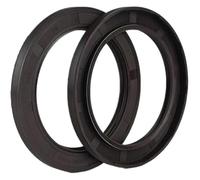 Paraolio scheletrato in gomma nitrilica TG4 | ID 55 mm for settore automobilistico, minerario, edile, macchinari: 2 pezzi.(55x73x10mm)