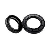 Paraolio scheletrato TG4 in gomma nitrilica 20 x 47 x 5 mm, guarnizione a labbro in NBR nero, 2 pezzi