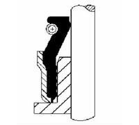 Paraolio stelo valvola FPM (Fluoro-Caucciù) 49472900 CORTECO per VW AUDI SKODA