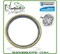 PARAOLIO TAMBURO FRENO ANTERIORE PER APE POKER 420 1990-1997 MOZZO RUOTA PIAGGIO