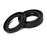 Paraolio universale, 2 pezzi in gomma nitrilica a doppio labbro TC per albero dell'olio rotativo per albero cuscinetto auto (20 x 10 x 5 mm)