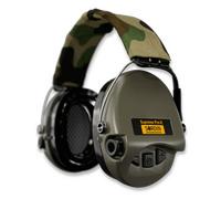 Paraorecchi Sordin Supreme Pro-X LED, Hear2, Camo band, GEL, verde