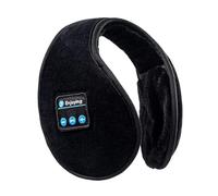 Paraorecchie Bluetooth per l'inverno, scaldaorecchie senza fili, per musica, sport, per sci, corsa, escursionismo, viaggi, attività all'aperto, Nero , Taglia unica