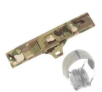 Paraorecchie di Comunicazione, Copertura Modulare per Paraorecchie Tattici | Imbottitura, sistema MOLLE, traspirante, militare, addestramento, caccia, tiro, softair, paintball