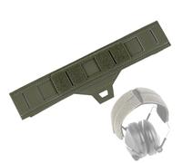Paraorecchie di Comunicazione, Copertura Modulare per Paraorecchie Tattici | Imbottitura, sistema MOLLE, traspirante, militare, addestramento, caccia, tiro, softair, paintball