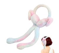 Paraorecchie Doudou per le donne | Accessori invernali caldi per orecchie di coniglio - Bandali caldi carini per le orecchie - per donne e ragazze sciatori corridori Passeggiata Festival Stadio