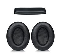 Paraorecchie ForSennheiser HD200 in pelle/panno per cuffie in memory foam coperture per cuffie