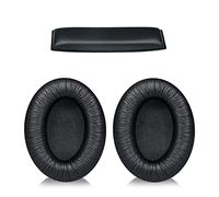 Paraorecchie ForSennheiser HD200 in pelle/panno per cuffie in memory foam coperture per cuffie