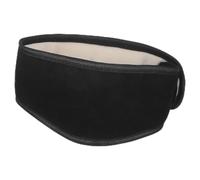 Paraorecchie Insonorizzate 55x12x1cm in Poliestere, nero | Peluche Interno, Design Sopra l'Orecchio, per Viaggio, Sonno in Treno, Uomini e Donne
