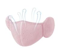 Paraorecchie invernali calde, copertura per il viso con paraorecchie, con design di ventilazione, per sci, equitazione, campeggio, viaggi, passeggiate, rosa, Refer to description