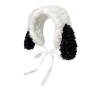 Paraorecchie invernali - design con animali per un maggiore calore, archetto regolabile in peluche per paraorecchie caldi, per donne in inverno con freddo e neve, per sport all'aria