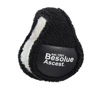 Paraorecchie invernali in morbido peluche - paraorecchie da donna invernali | paraorecchie dietro la testa invernali caldi per la corsa e il ciclismo, Nero, Se référer au descriptif