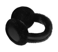 Paraorecchie invernali - Paraorecchie invernali da donna, paraorecchie morbidi regolabili invernali unisex | Comodi paraorecchie, paraorecchie in pile, paraorecchie da trekking, Nero, verwijzen naar