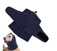 Paraorecchie per cani, doppio strato, regolabile, protezione acustica | Protezione per le orecchie per cani, per tempesta, bagno, toelettatura, asciugacapelli, viaggi, auto, parco, feste, vacanze