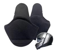 Paraorecchie per casco da moto, set di 2 paraorecchie per casco, design staccabile, cuscinetti per le orecchie per il freddo, per un riscaldamento efficiente e una grande protezione dal freddo,
